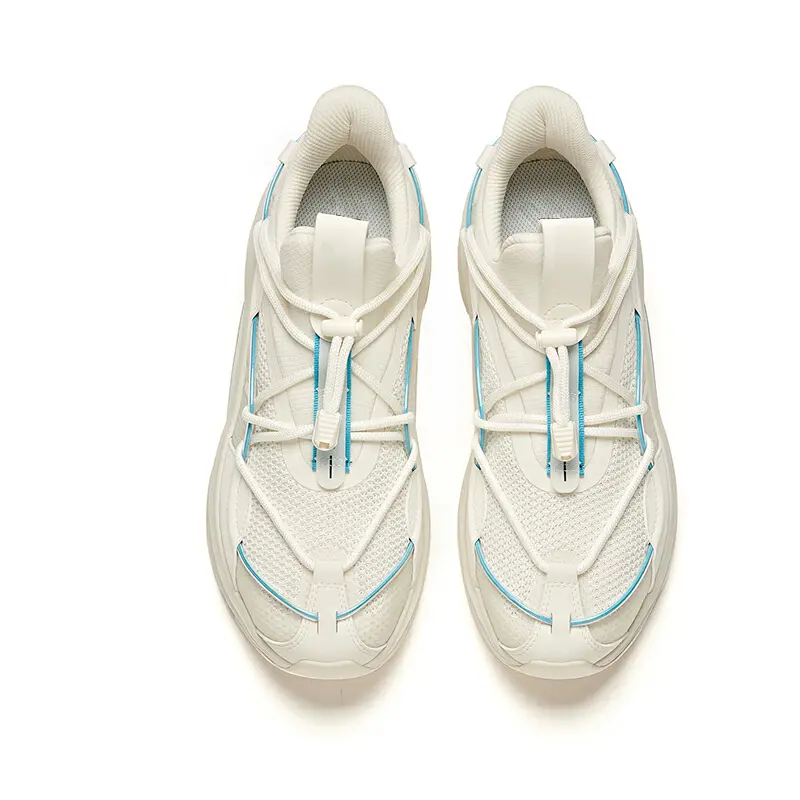 China Factory Custom New Fashion Unique Shoelace Design Outdoor Unisex Sneaker Men's Women's Running Shoes