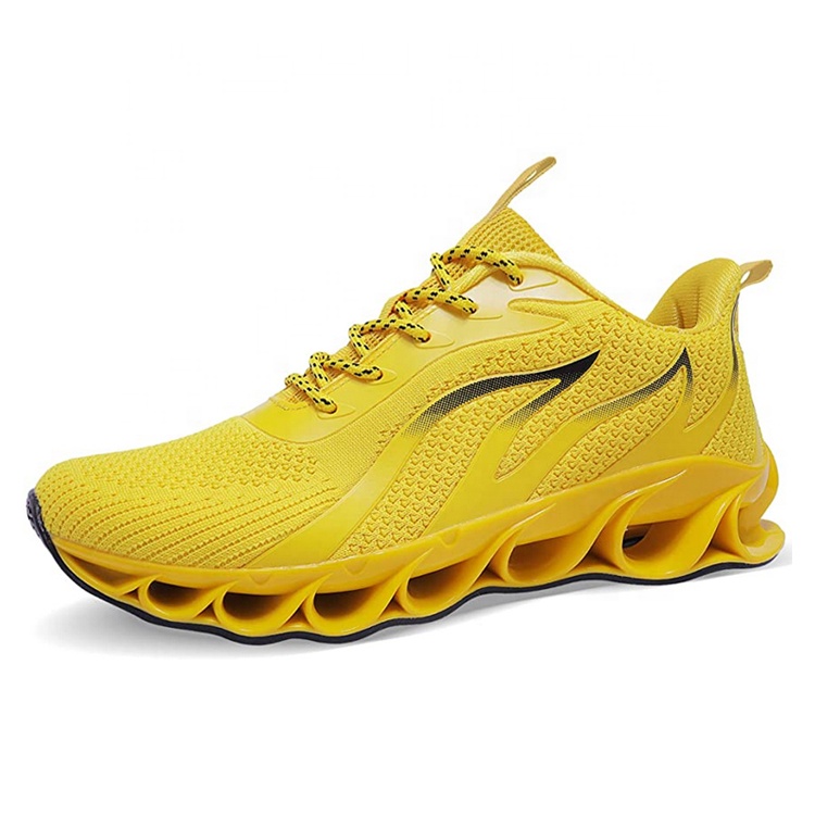 China Hot Selling Men Fashion Outdoor Running Sneakers Casual Lightweight Rubber Sole Sport Running Shoes For Men